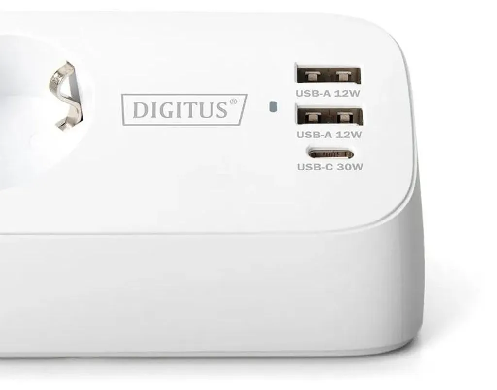 Multiprise compacte 2 prises pour éviter les chargeurs encombrants