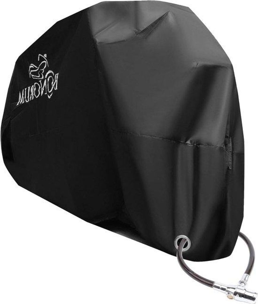 Oxford-Motorhaube XL - 210D-Wasserfest - 230 x 95 x 125 cm - Winterbedeckung mit Falleinschlagfach