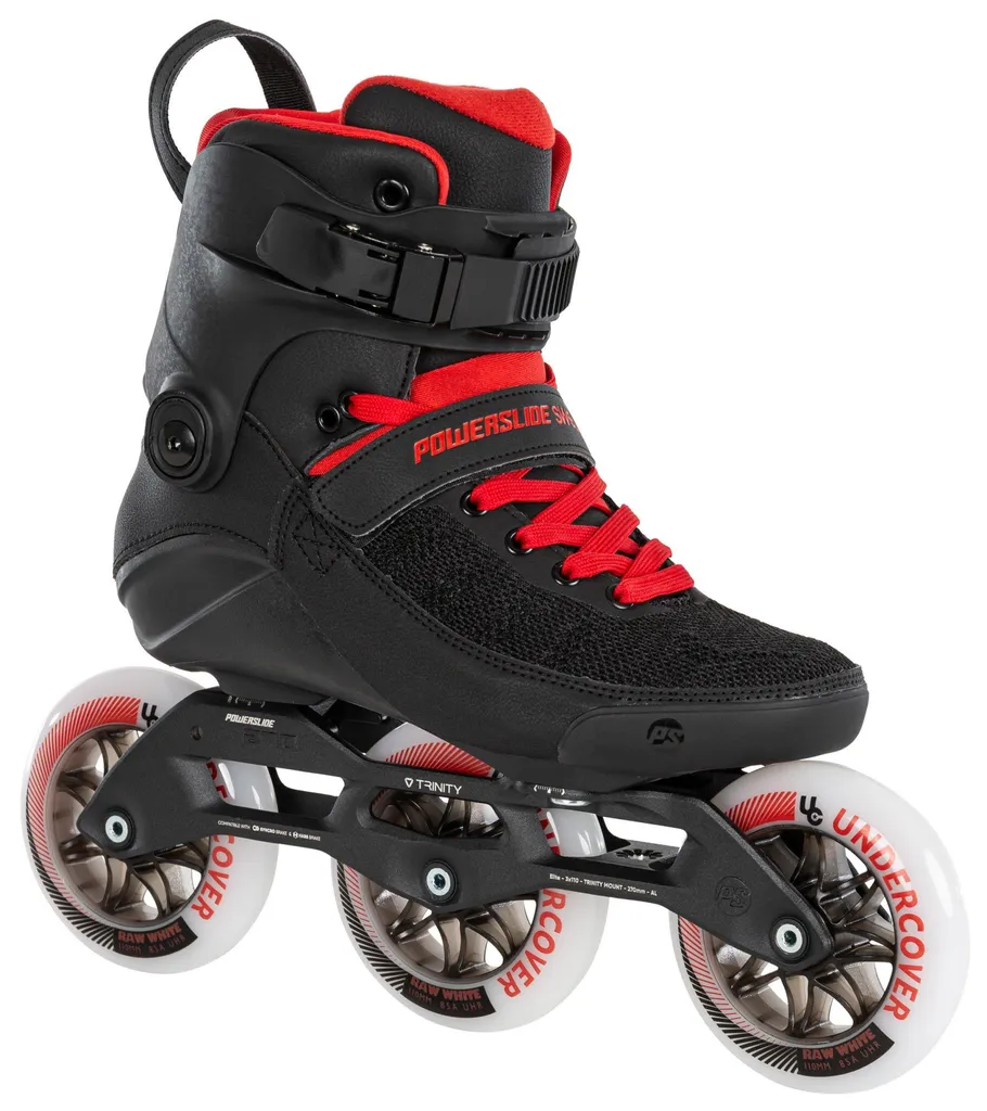 Patins à roulettes POWERSLIDE Swell Black Fire 110 taille 38 - Roller