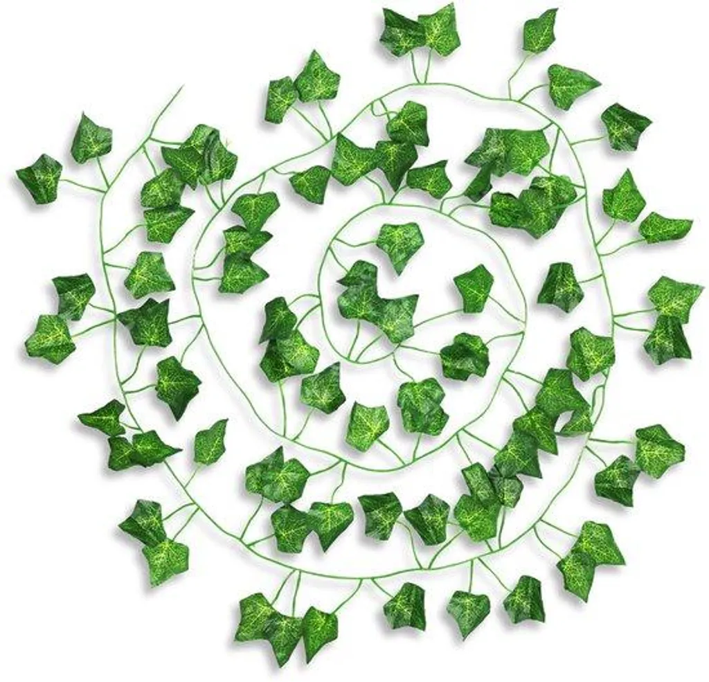Plante artificielle grimpante ultra-réaliste - Mur végétal vert 180cm