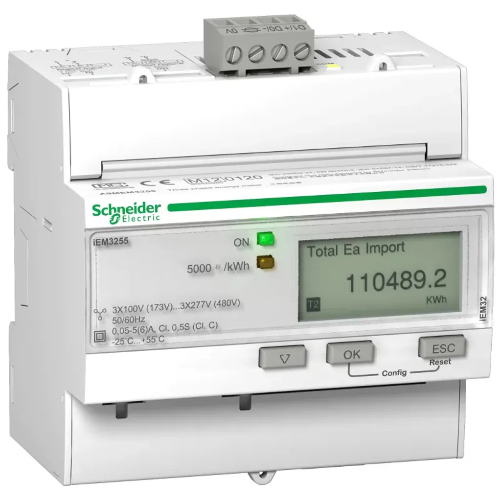 Solution de Sous-comptage Électrique Schneider A9MEM3255 Certifiée MID