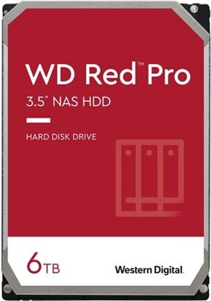 Western Digital RED PRO 6 TB 3.5 Zoll 6000 GB Serial ATA Produktbild 