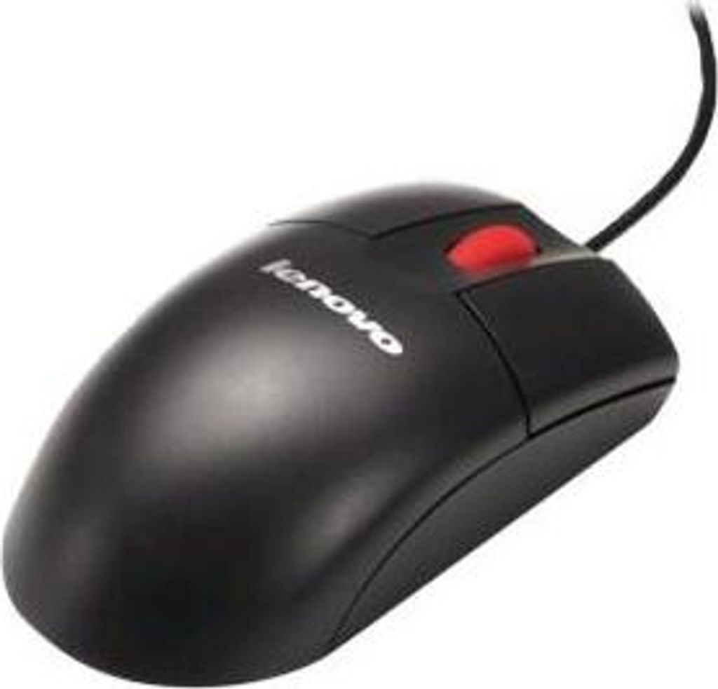 IBM Lenovo - Maus - optisch - 3 Tasten - kabelgebunden - USB - Business Black - ASM (45J4883)
