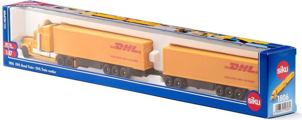 Siku 1806, Model ciężarówki z naczepą, Wstępnie zmontowany, Zdjęcie produktu 