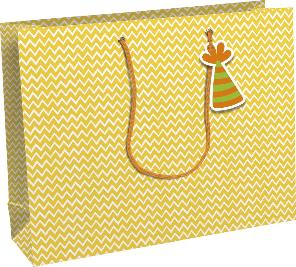 Clairefontaine 6x Safari, Kraft weiß, Tasche 37,3x11,8x27 ,5cm Gelb 32499-6C
