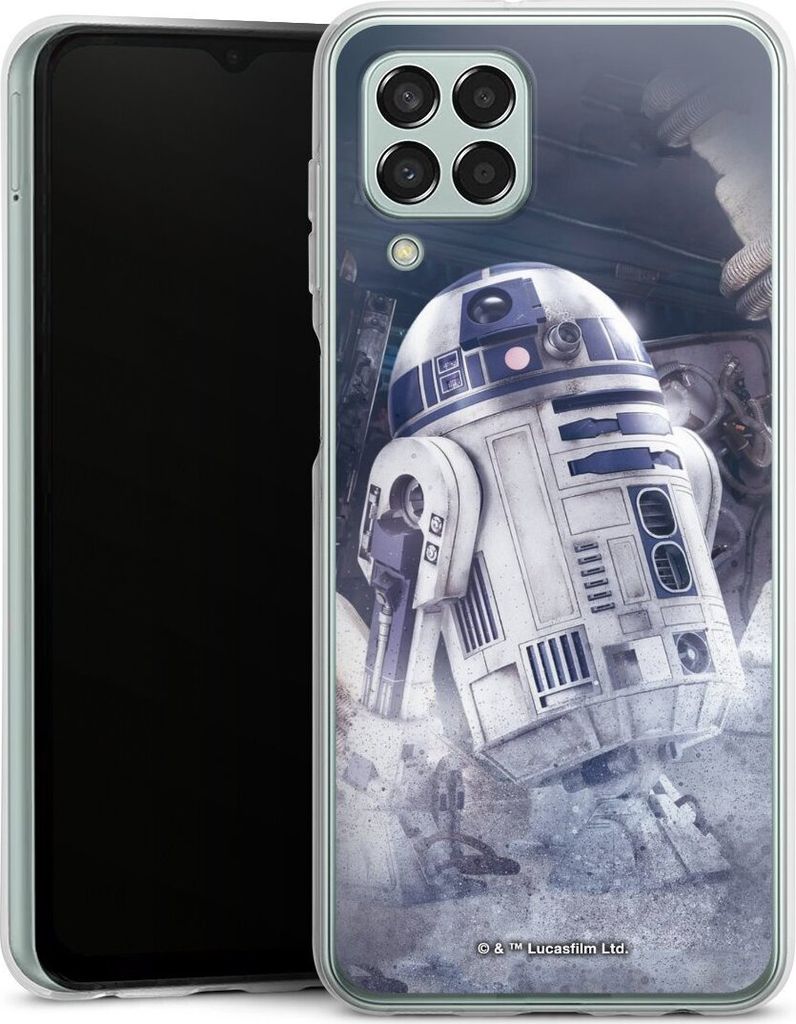 DeinDesign Handyhülle für Samsung Galaxy M33 5G Silikon Hülle Case Smartphone Schutzhülle Fanartikel Roboter Star Wars