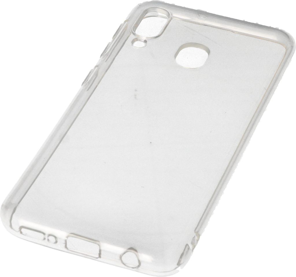 Hülle passend für Samsung Galaxy A20 E - transparente Schutzhülle, Anti-Gelb Luftkissen Fallschutz Silikon Handyhülle robustes TPU Case