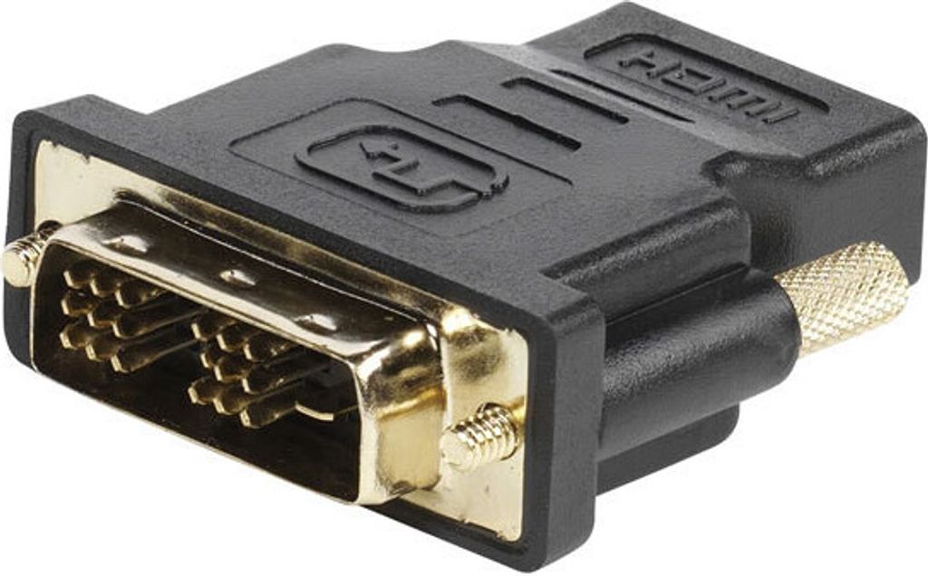 ViVanco CA M 6 - HDMI-DVI Adapter, DVI-D St.-HDM