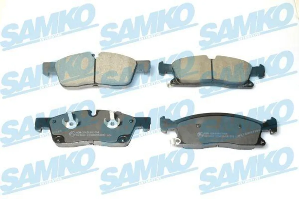 Plaquettes de frein avant SAMKO 5SP2280 contre sifflements JEEP WK2