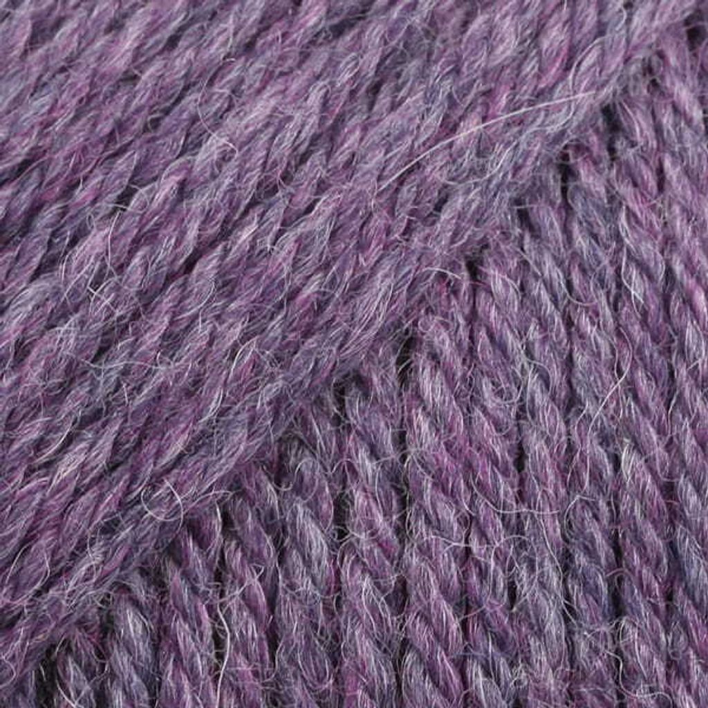 DROPS Lima Garn 4434 Lila Mix 65% Peruanische Wolle, 35% Alpaka, 50g/100m