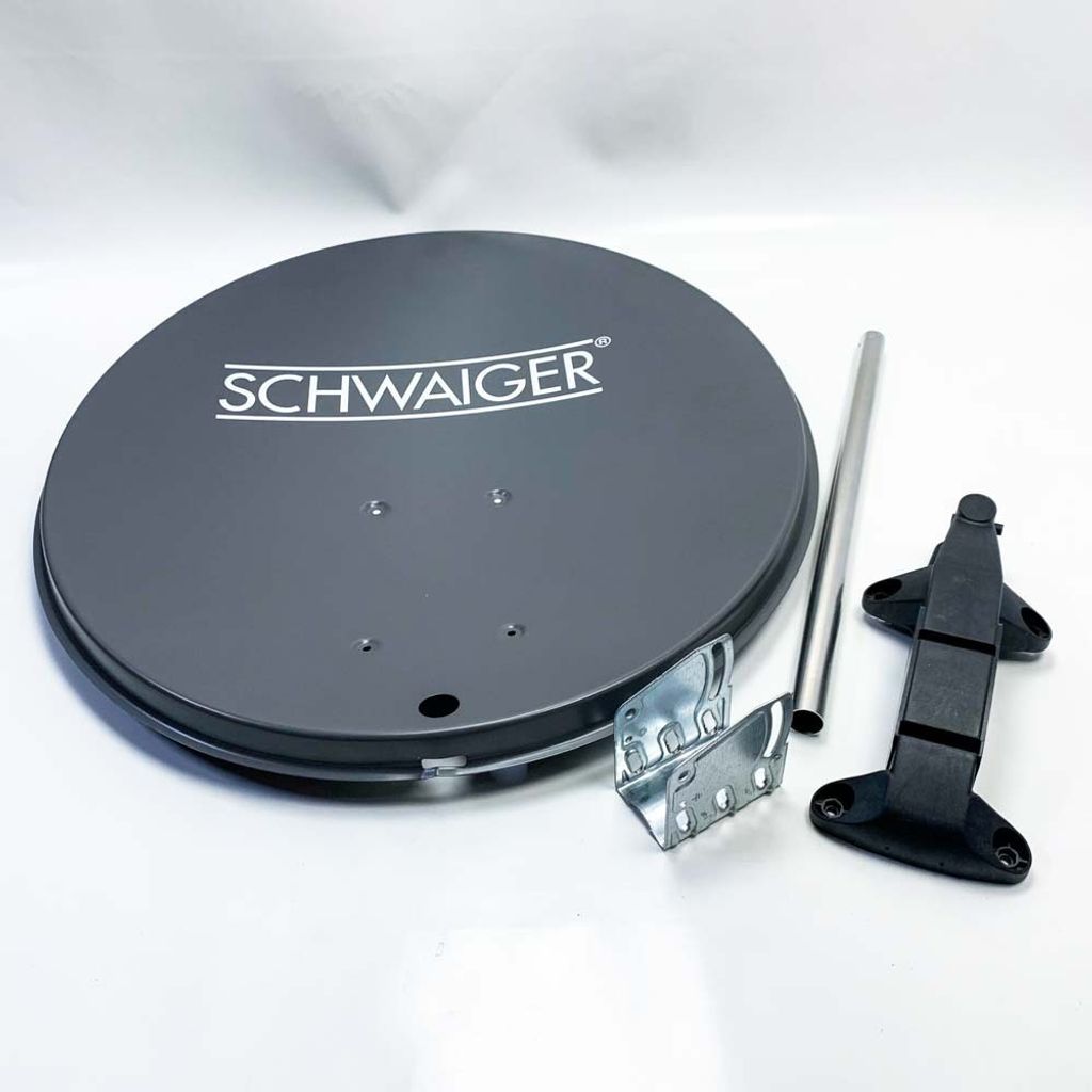 SCHWAIGER SAT-Anlage Satelliten-Set Satellitenschüssel Produktbild 