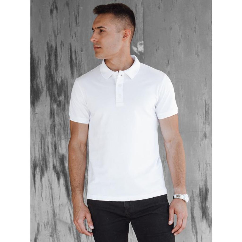 Herren-Poloshirt ELA weiß XXL
