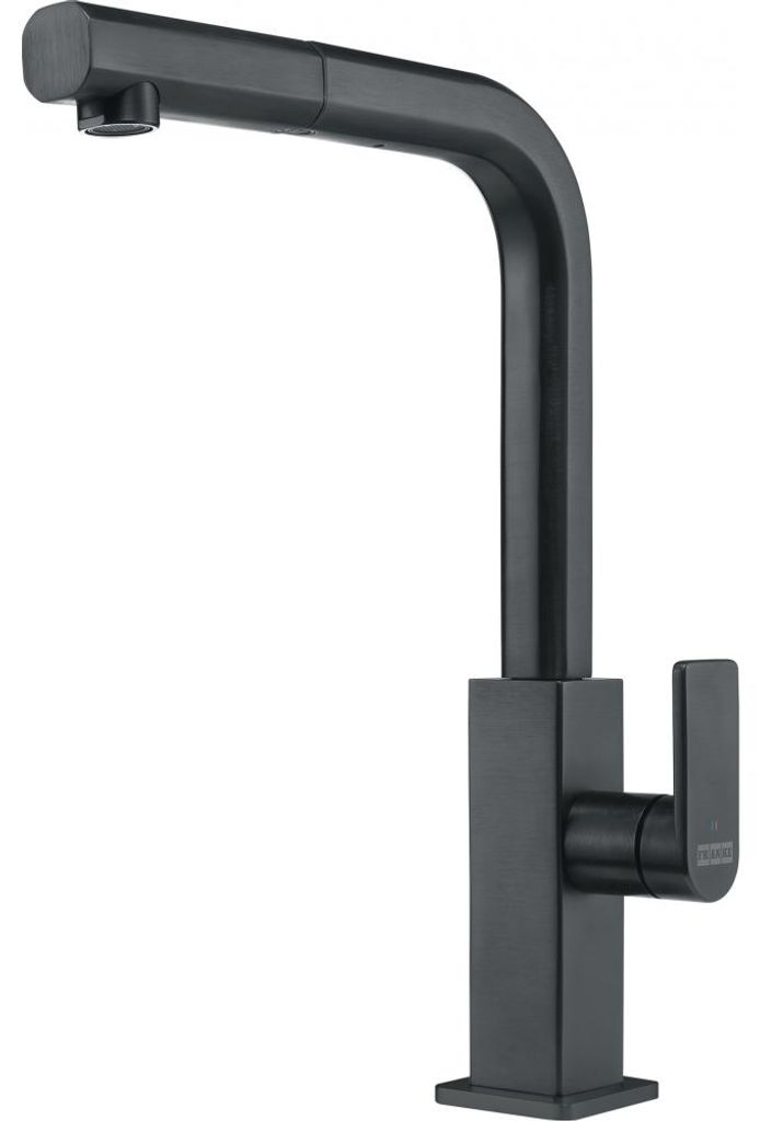 Franke 552660, Ziehen, Schwarz, Edelstahl, Hebelgriffe, Produktbild 
