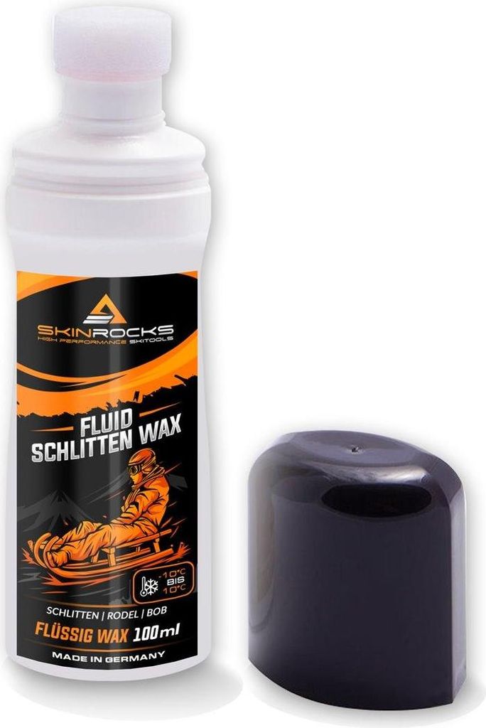 SkinRocks Schlitten Wachs flüssig Spezialgleitwax Speed Produktbild 