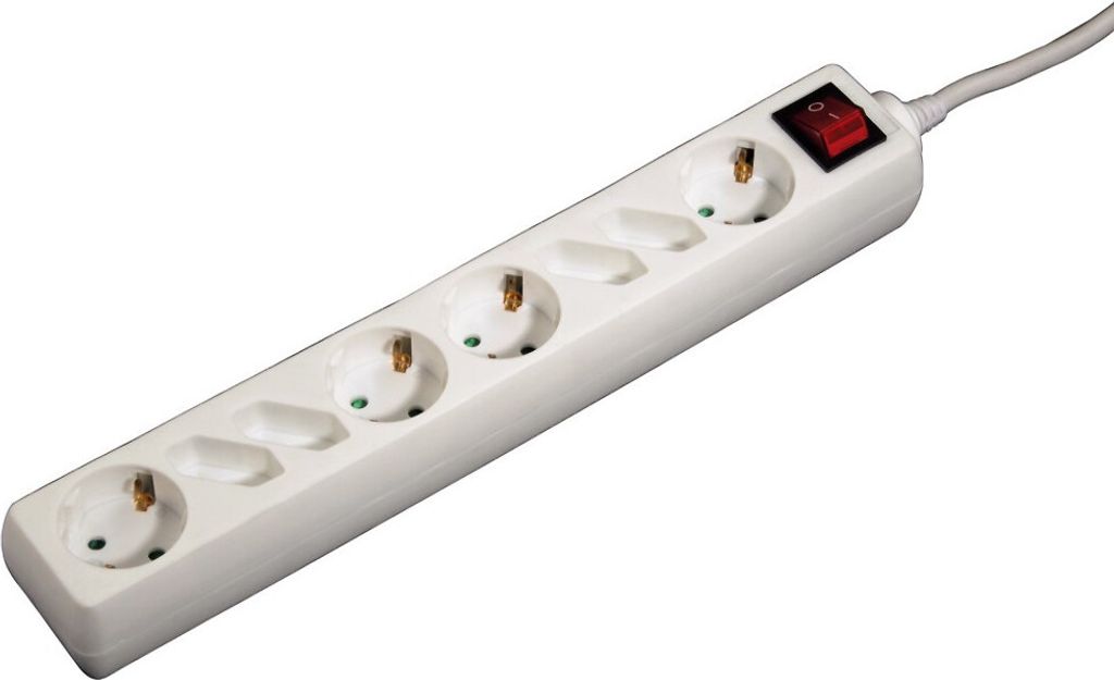 Hama 00047776, 1,4 m, 230 V, 50 Hz, Weiß, 385 mm, 85 mm