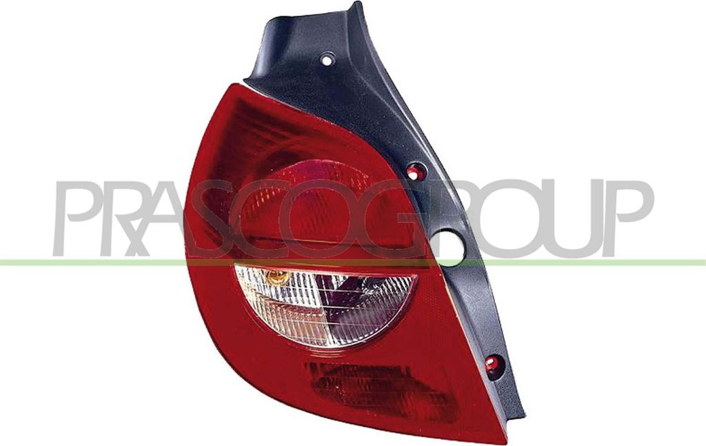 PRASCO Rückleuchte Heckleuchte Links für RENAULT Clio III Schrägheck (BR0/1, CR0/1)