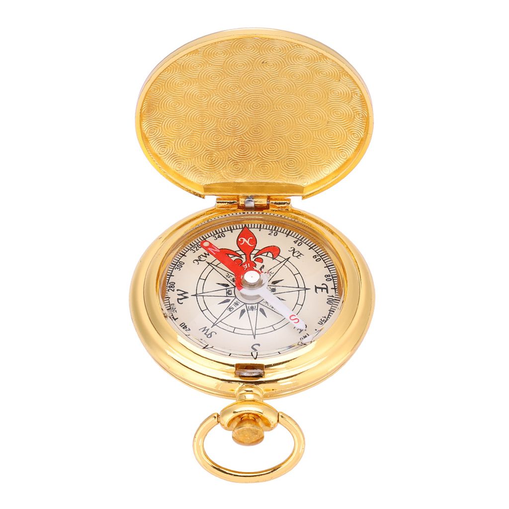 Tragbarer, zusammenklappbarer Messing-Taschenuhr-Stil, Produktbild 