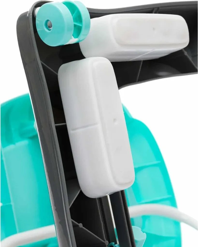 Trotteur avec suspension zigzag Fillikid design gris et mint - 4
