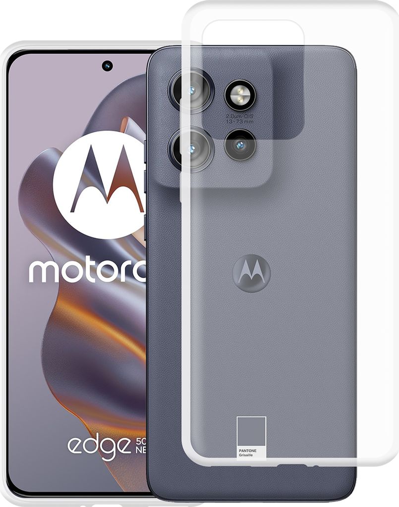Hülle Motorola Edge 50 Neo Schutzhülle - Cazy - Transparant