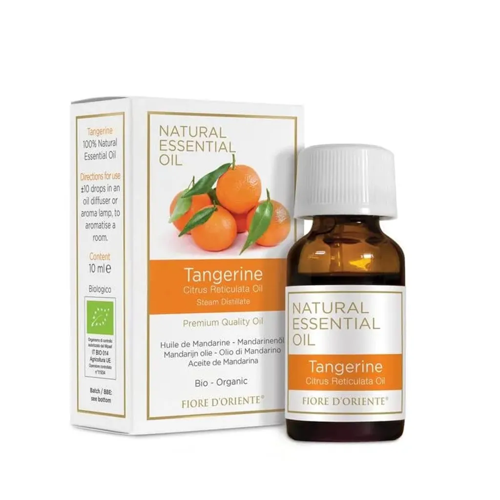 Huile Essentielle Mandarine Bio 10ml Contre l'Anxiété et l'Agitation