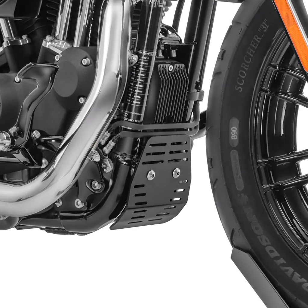 Spoiler avant et protection de cadre pour Harley Davidson Sportster - 4