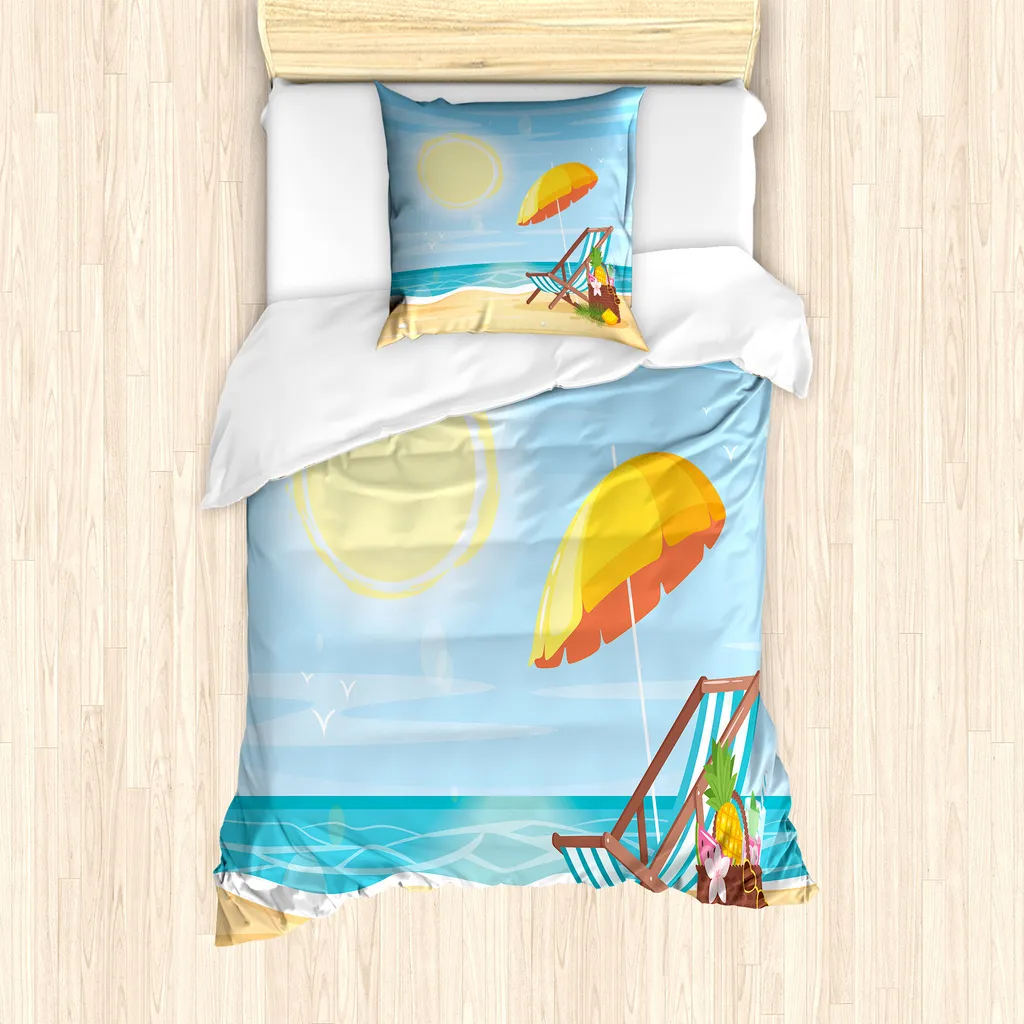 Set Copripiumino ABAKUHAUS 135x200 Antiacaro | Dormi come in Vacanza
