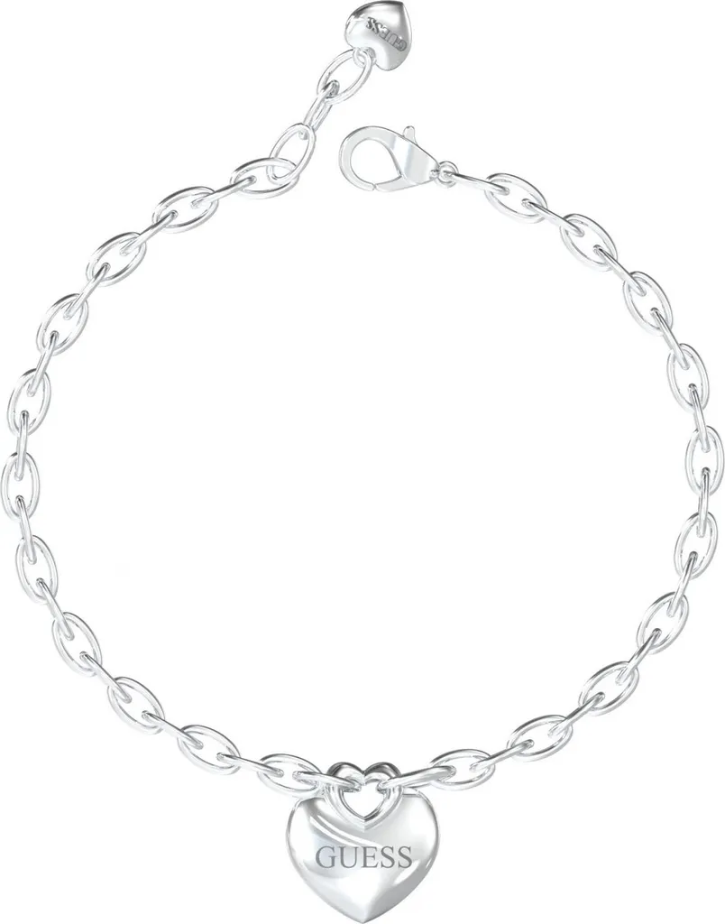 Bracciale Guess Cuore Argento Donna: Regalo Romantico e Raffinato