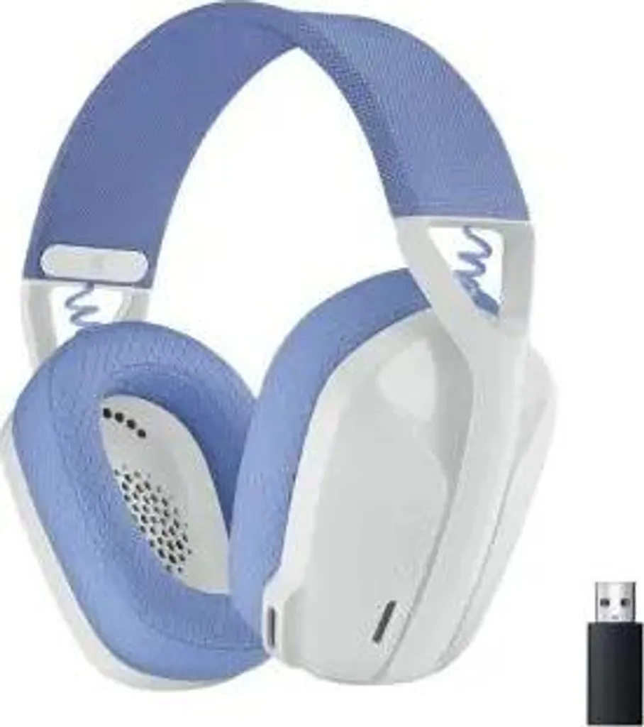 Logitech G435 Casque Gaming Sans Fil LIGHTSPEED Ultra Léger Blanc et Noir
