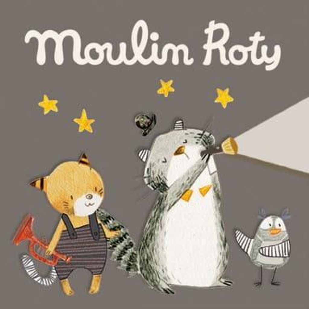 Geschichtenscheiben Die Moustaches-Katzen, Moulin Roty