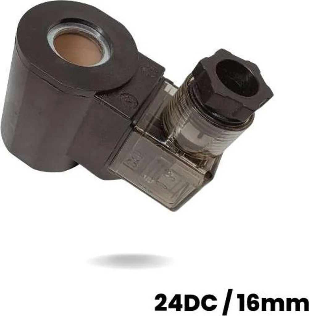 Bobine de rechange pour solénoïde industriel 16mm 24V DC étanche