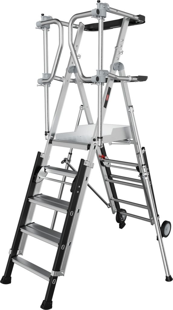 Altrex RolGuard Teleskop Plattformleiter Compact 5/7 Stufen