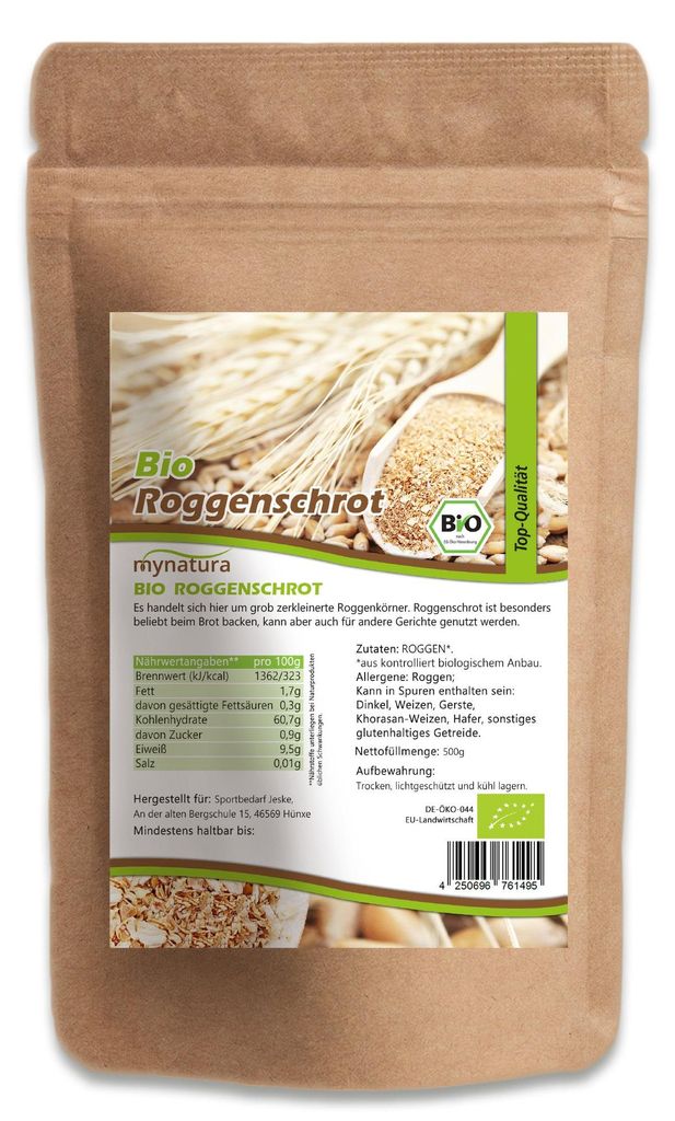 Mynatura  Roggenschrot - ab 1000g Produktbild 