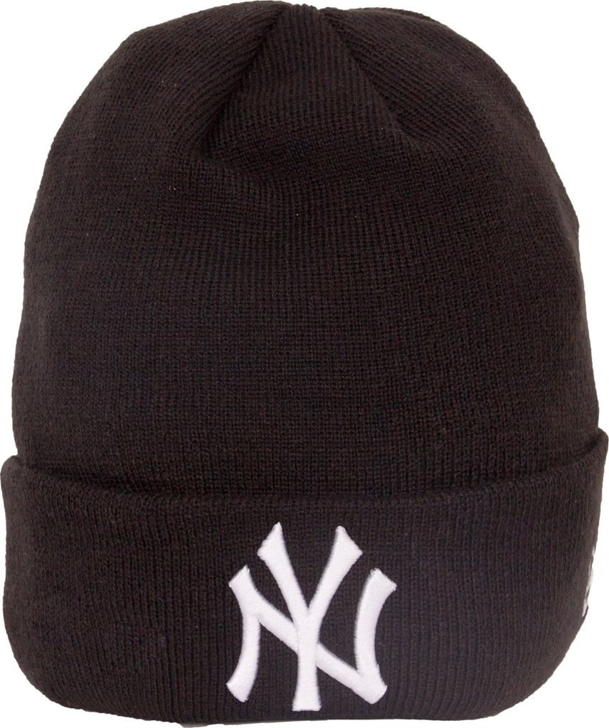 New Era Cuff New York Yankees Beanie, black