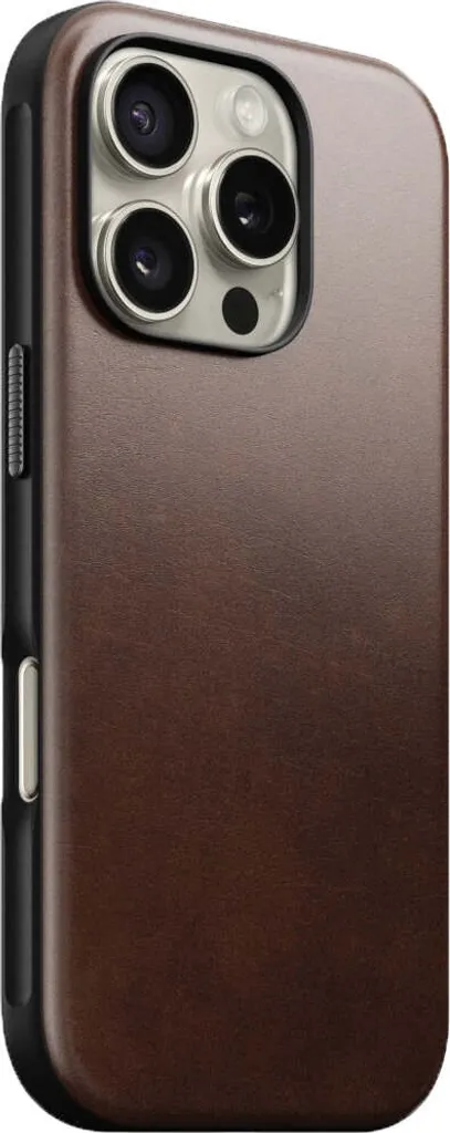 Coque de Luxe iPhone 16 Pro Max pour Usage Quotidien en Cuir Nomad - 11