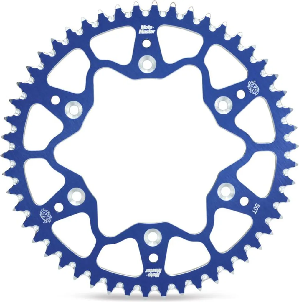 Couronne de Transmission 520 Moto-Master Bleu Aluminium T7075 KTM et Husky