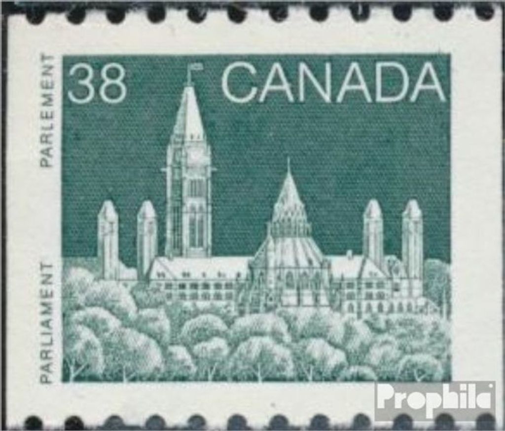 Briefmarken Kanada 1989 Mi 1123 (kompl.Ausg.) postfrisch Parlamentsgebäude