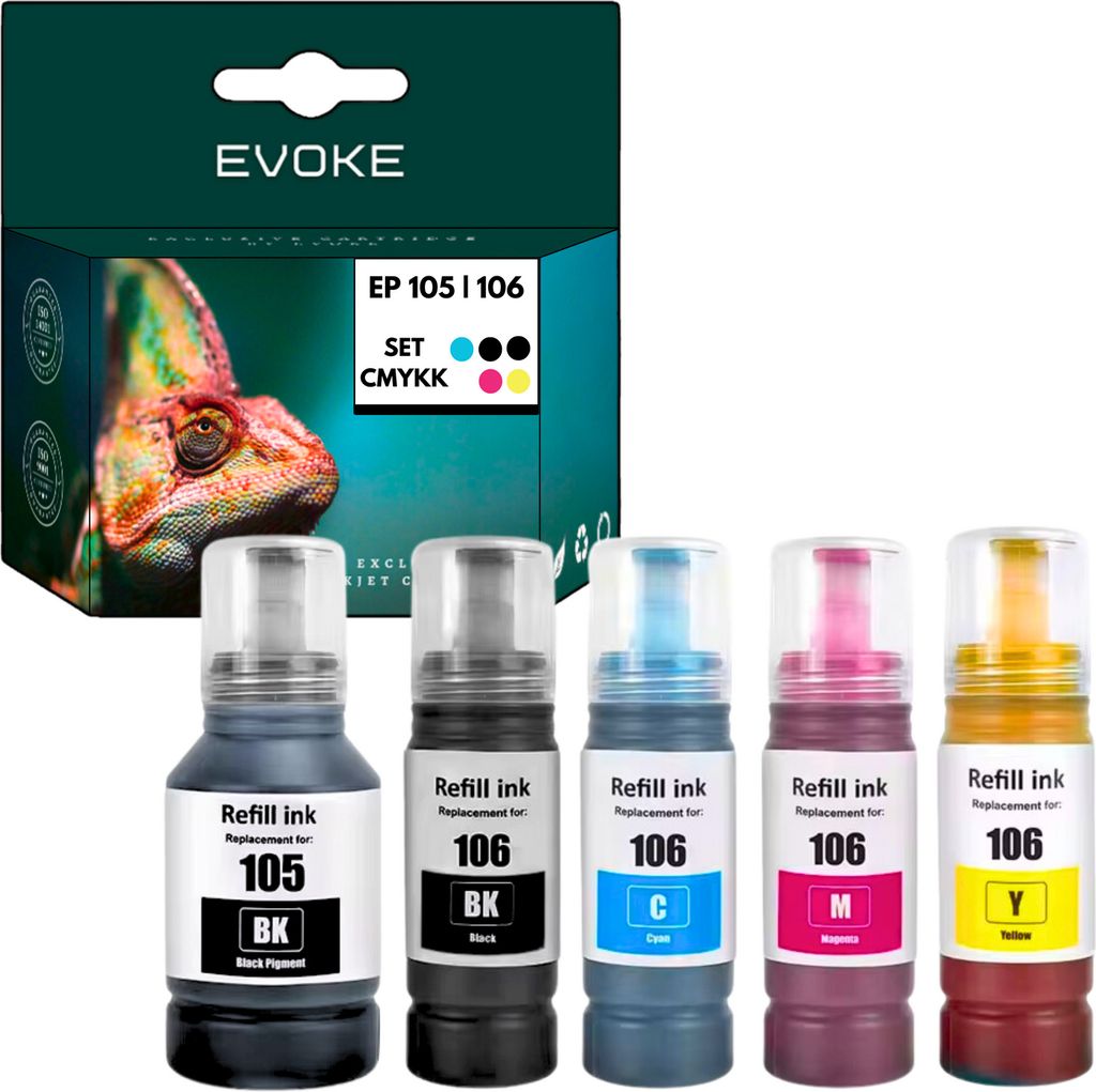 Patronen für Epson 105 XL 2x drei Satz T105 ️️ L7160 L7180 ET 7700 ET 7750 ️