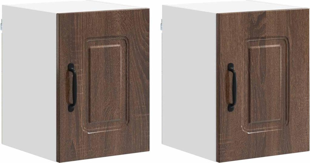 Geschirrspülerfront Kalmar 2 pcs Braun Eichen-Optik