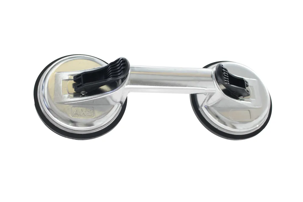 Ventouse de levage double 60 Kg - Outil professionnel pour vitrage Stubai