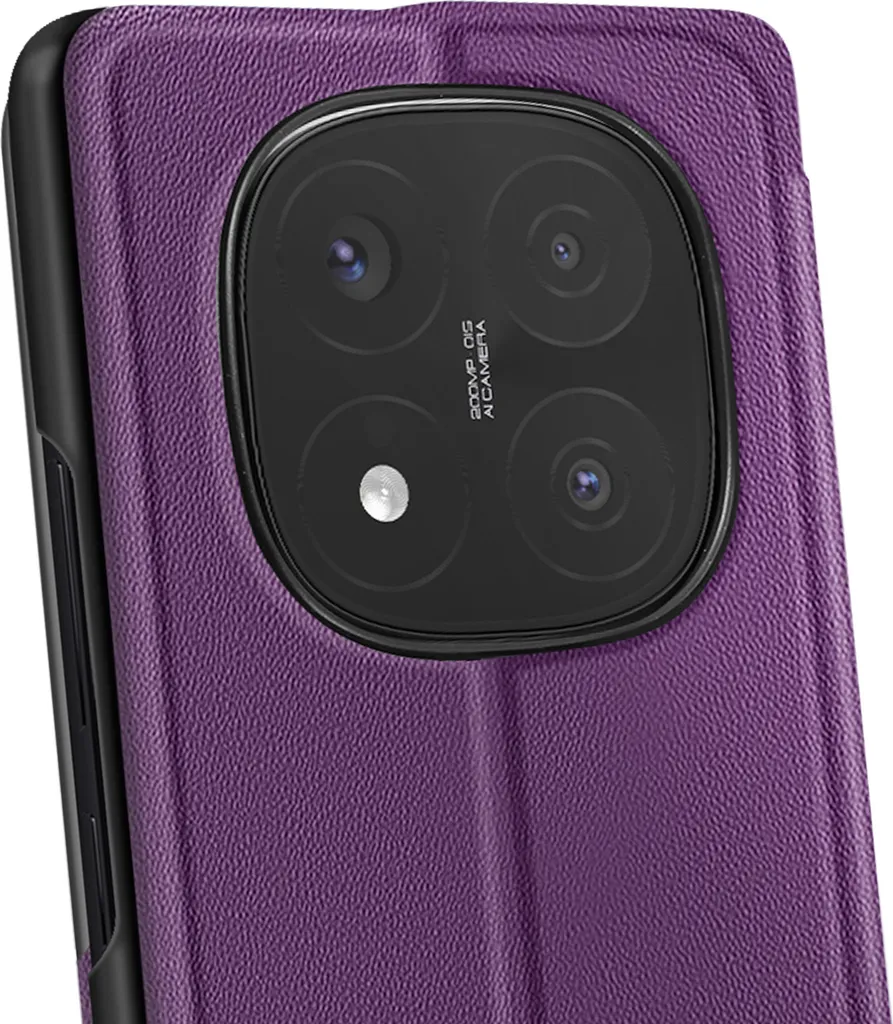 Custodia Elegante Avizar Viola per Xiaomi Redmi Note 14 Pro / Pro+ - 3