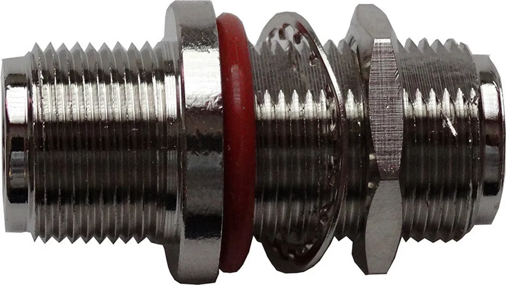 Adattatore Antenna N Femmina-Femmina Barile Lungo | Connettore 50 Ohm