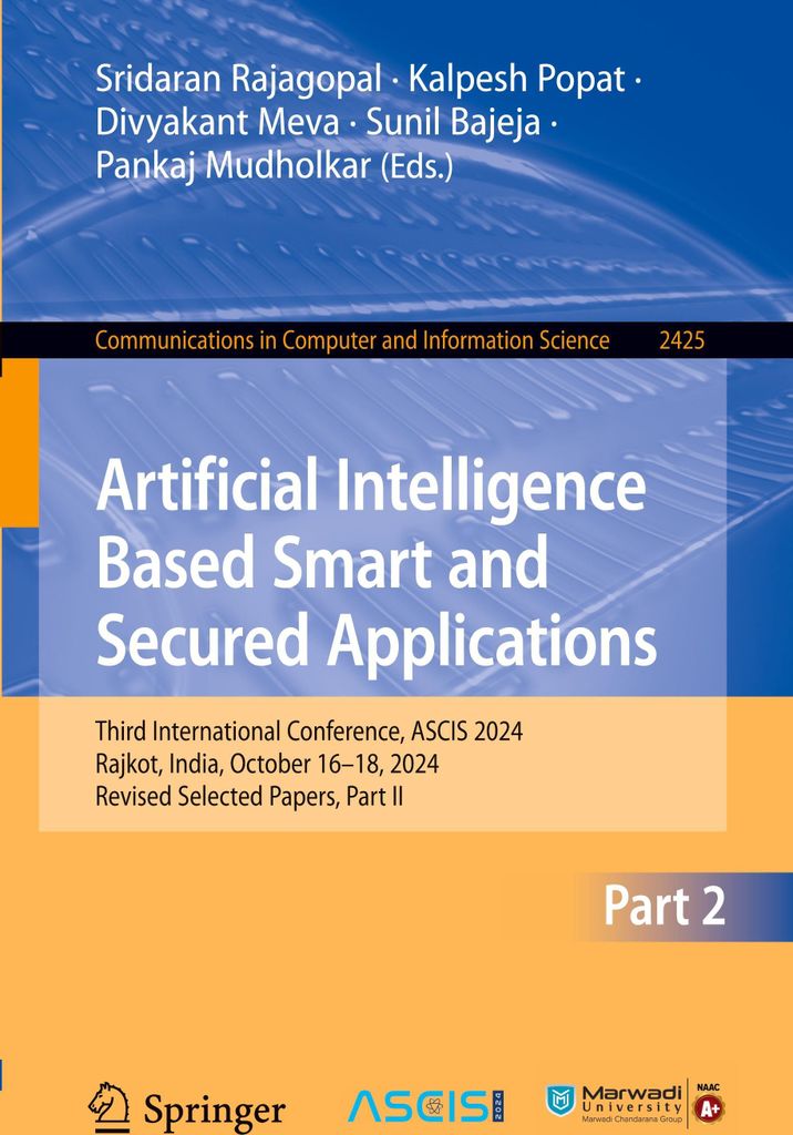 Artificial Intelligence Based Smart and Secured Applications