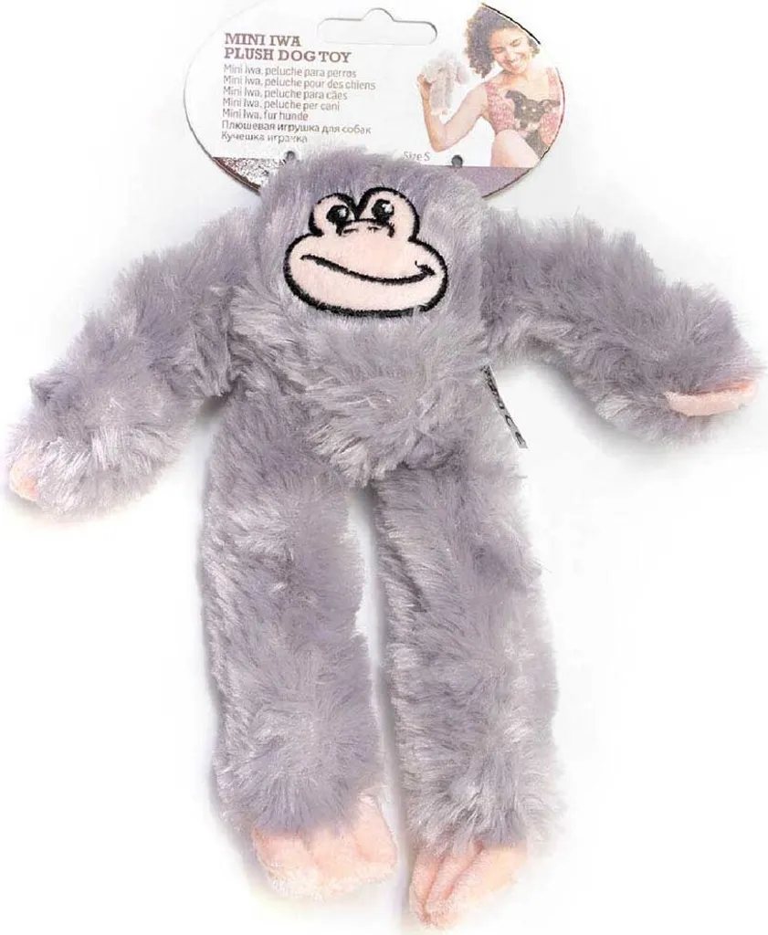 Gioco per cani Gloria Iwa monkey grigio - 3