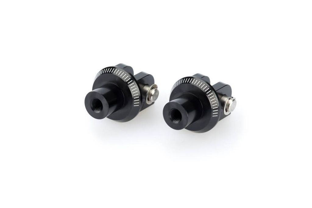 PUIG 6457N Vintage Fußrasten passend fuer YAMAHA YZF-R1 Schwarz