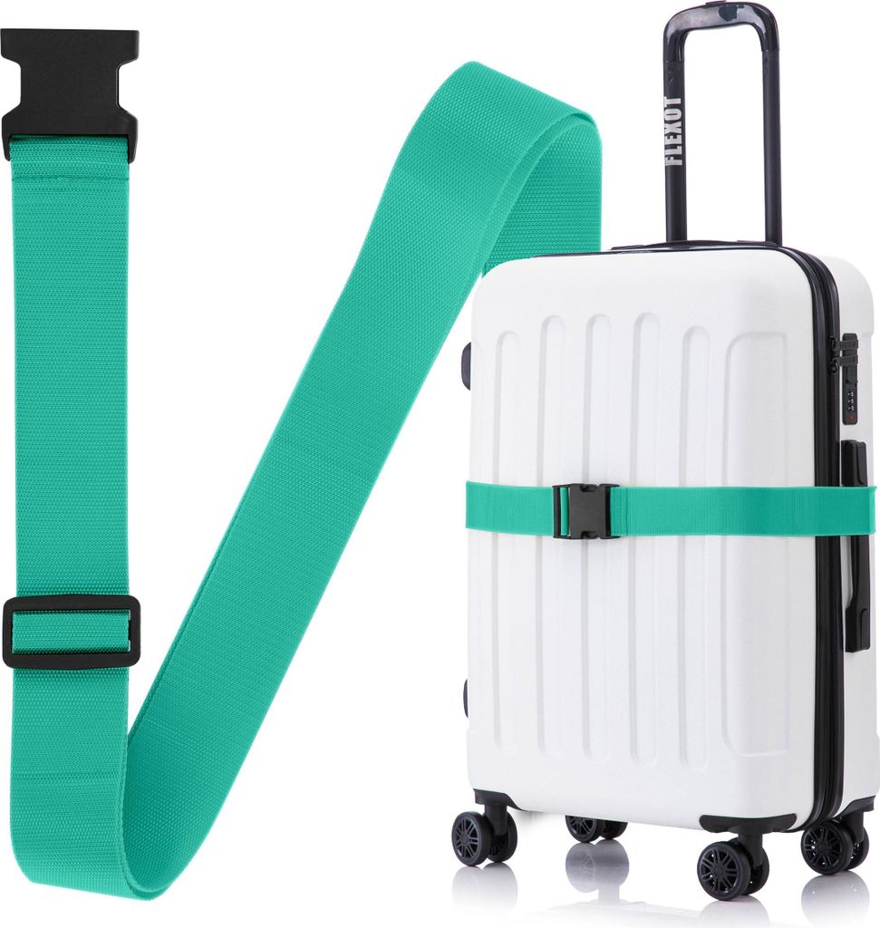 Cinghia per valigie Flexot® con fibbia a clip - Cinghia per Immagine del prodotto 