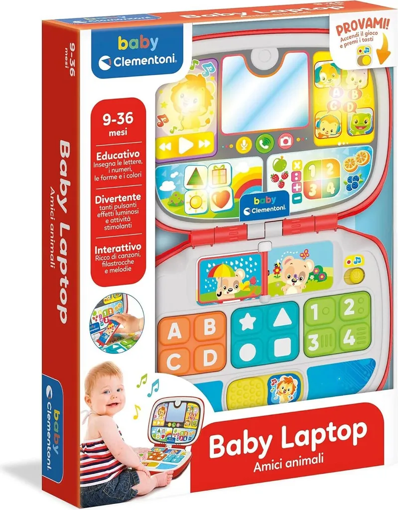 Clementoni 17677 Baby Mickey mon Premier Tambour Jouet Éducatif Bébé