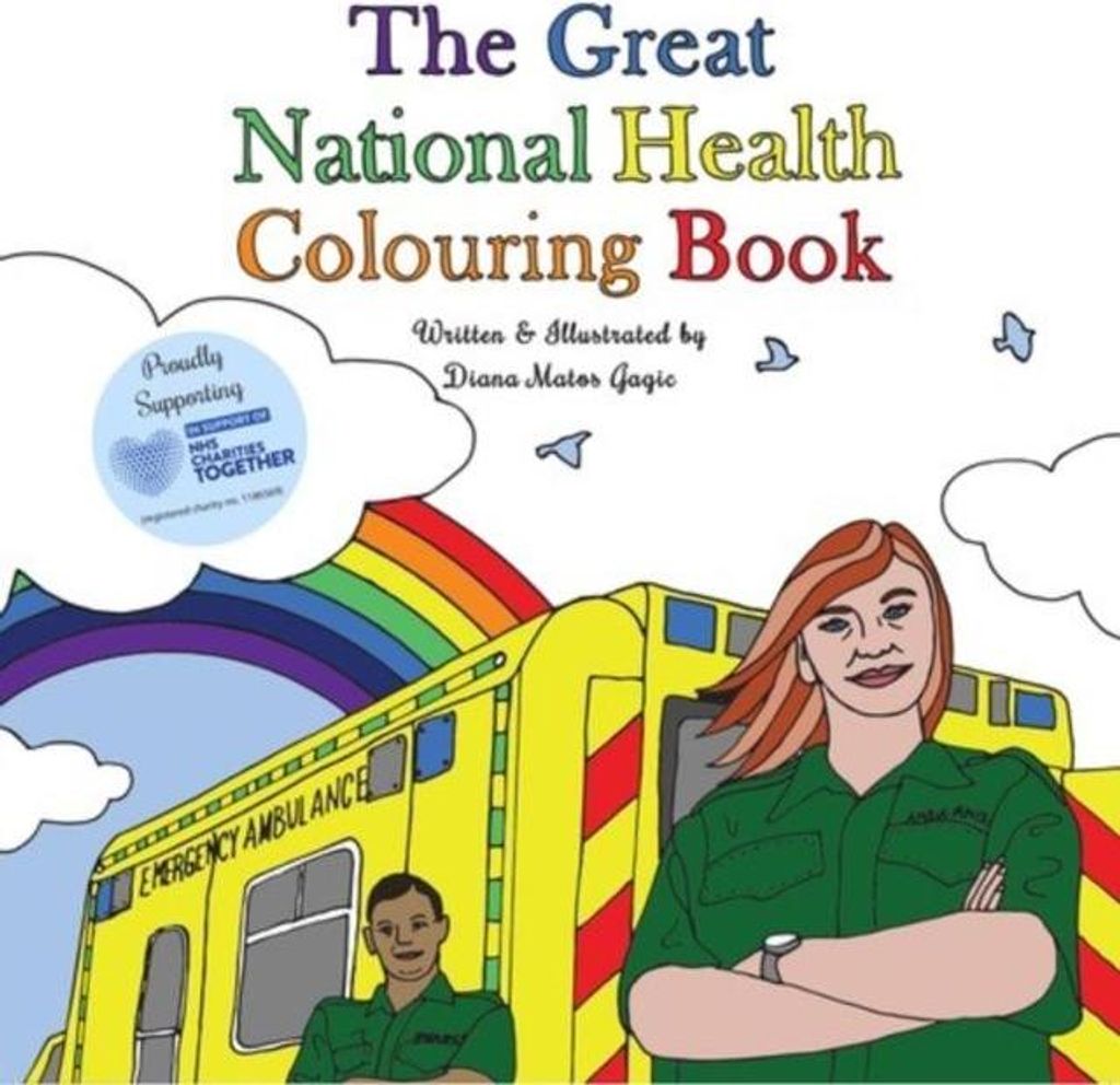 The Great National Health Colouring Book – Lingua: Inglese