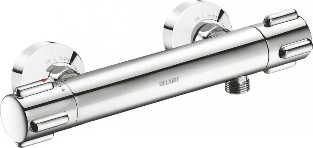 Mitigeur thermostatique SECURITHERM Delabie : stop aux brûlures douche