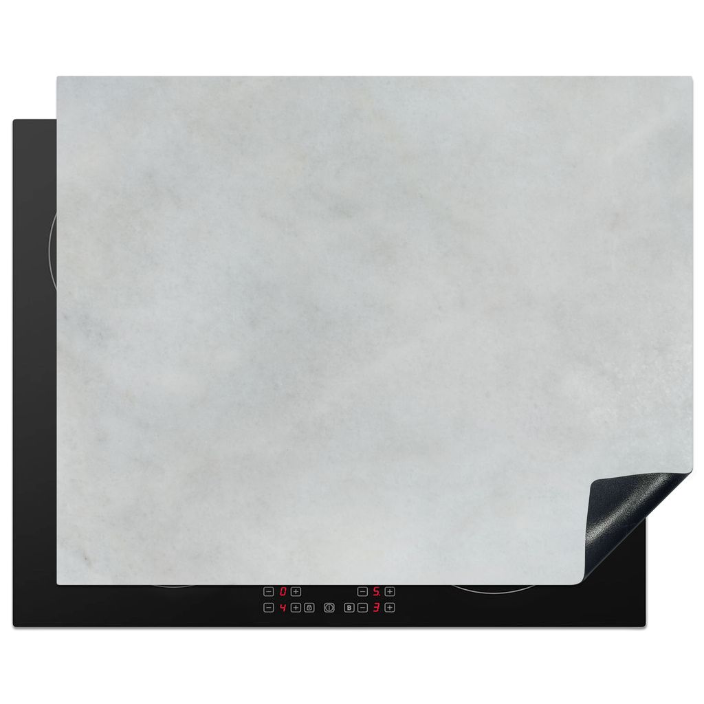 KitchenYeah Herdabdeckplatte Beton - Design - Industriell , 65x52cm, Küche Deko, Glaskeramikkochfeld Herdabdeckung, Abdeckplatte fùr Kochfeld