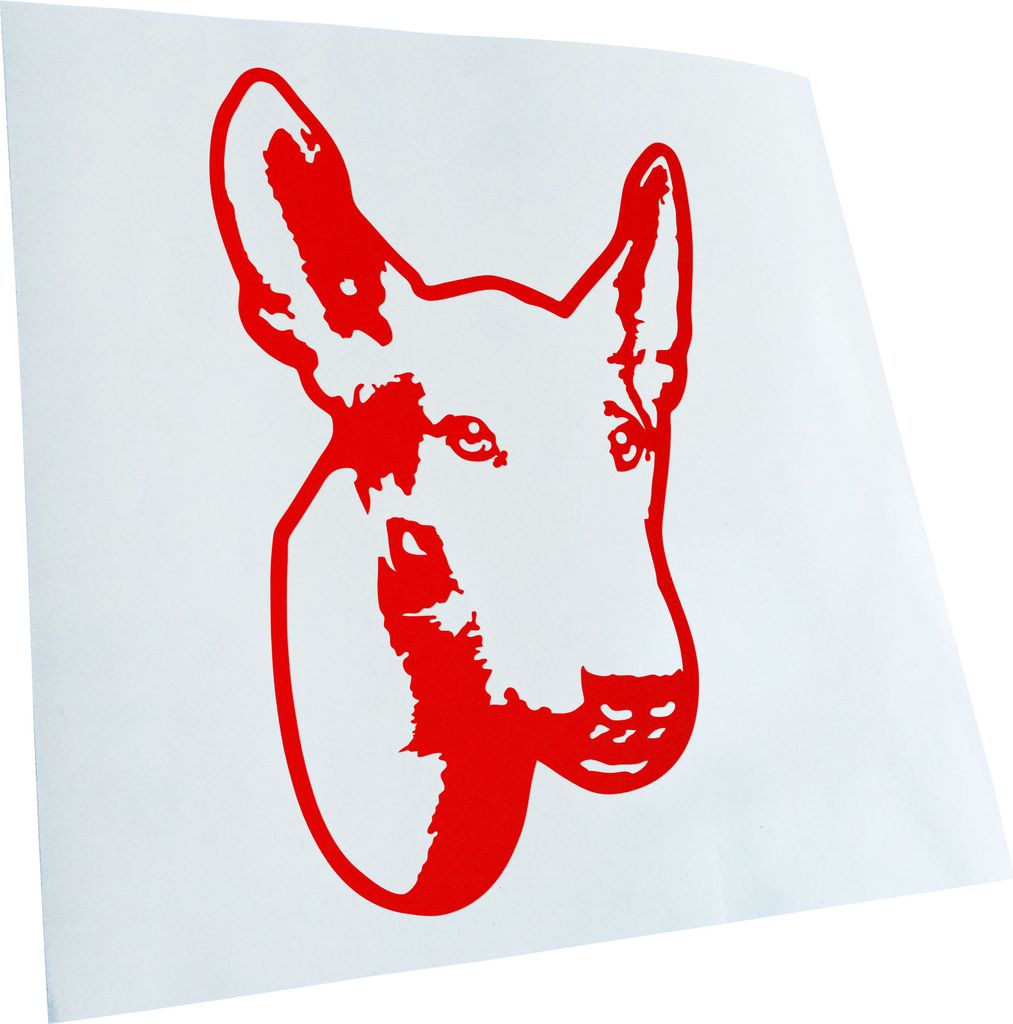 Kiwistar - Autoaufkleber - ibizan hound Hund - Rot - 40x25cm - Aufkleber für Auto, Laptop, Fahrrad, LKW, Motorrad mehrfarbig JDM Decal Racing